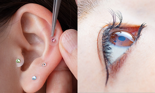 耳つぼジュエリー・まつ毛パーマ